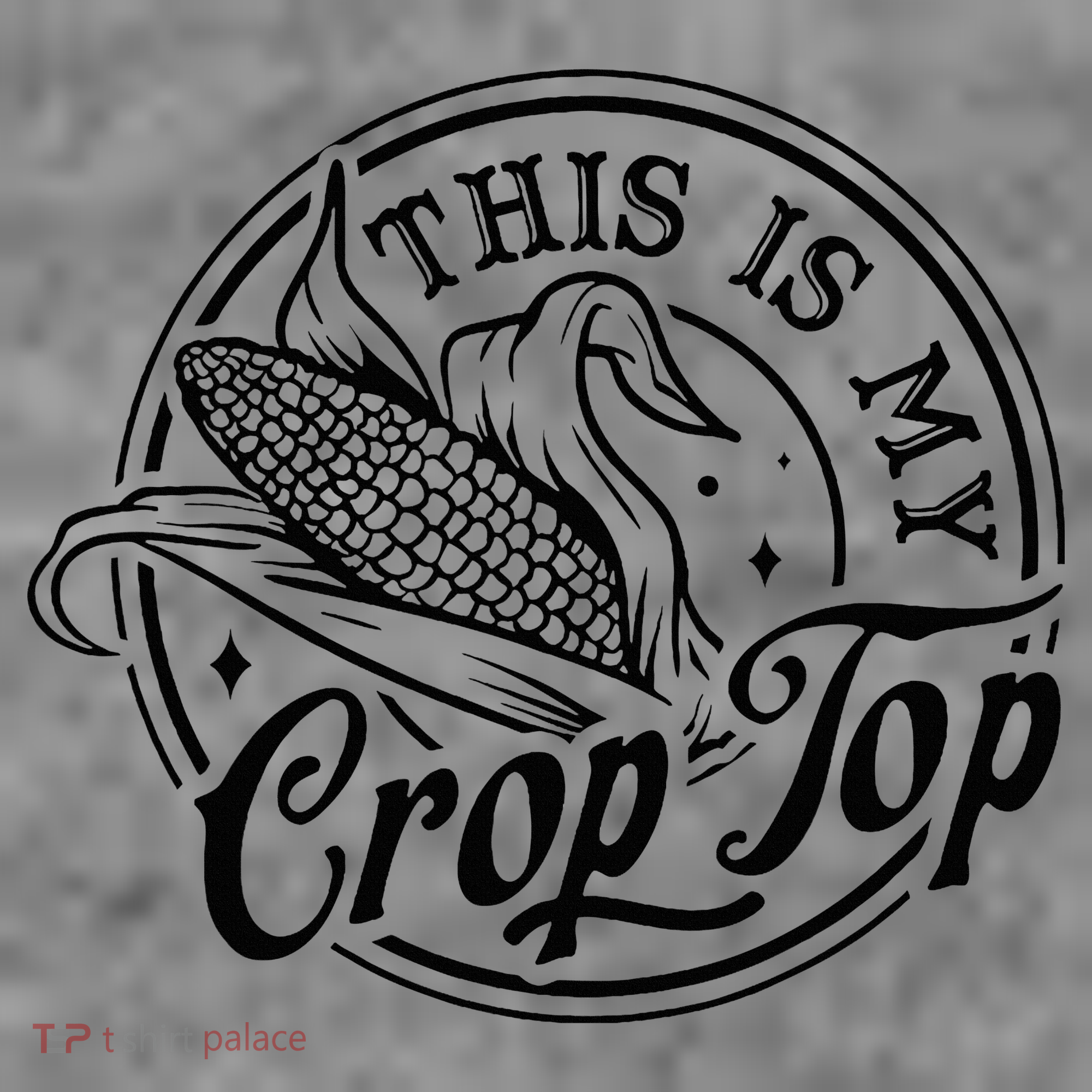This Is My Crop Top Corn Lover Funny Farmer Farming Toddler Hoodie