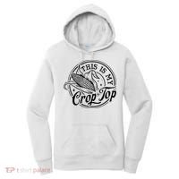 This Is My Crop Top Corn Lover Funny Farmer Farming Women's Hoodie thumb 0