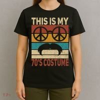 This Is My 70s Costume 70 Styles Men 70s Disco 1970s Outfit T-Shirt thumb 4