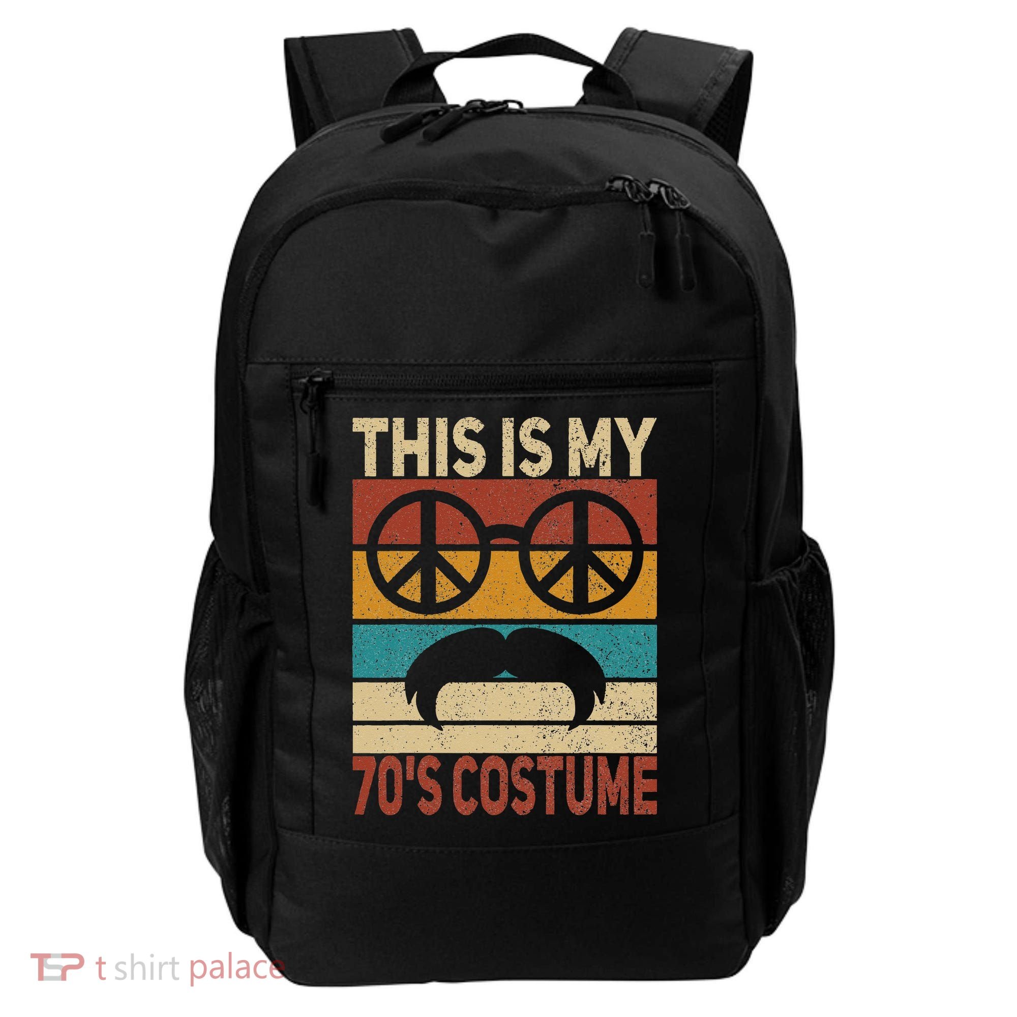 This Is My 70s Costume 70 Styles Men 70s Disco 1970s Outfit Backpack