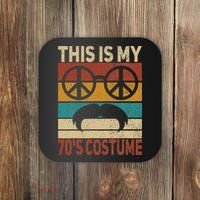 This Is My 70s Costume 70 Styles Men 70s Disco 1970s Outfit Coaster thumb 0