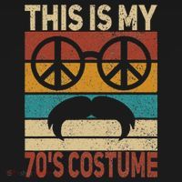 This Is My 70s Costume 70 Styles Men 70s Disco 1970s Outfit Women's Hoodie thumb 2