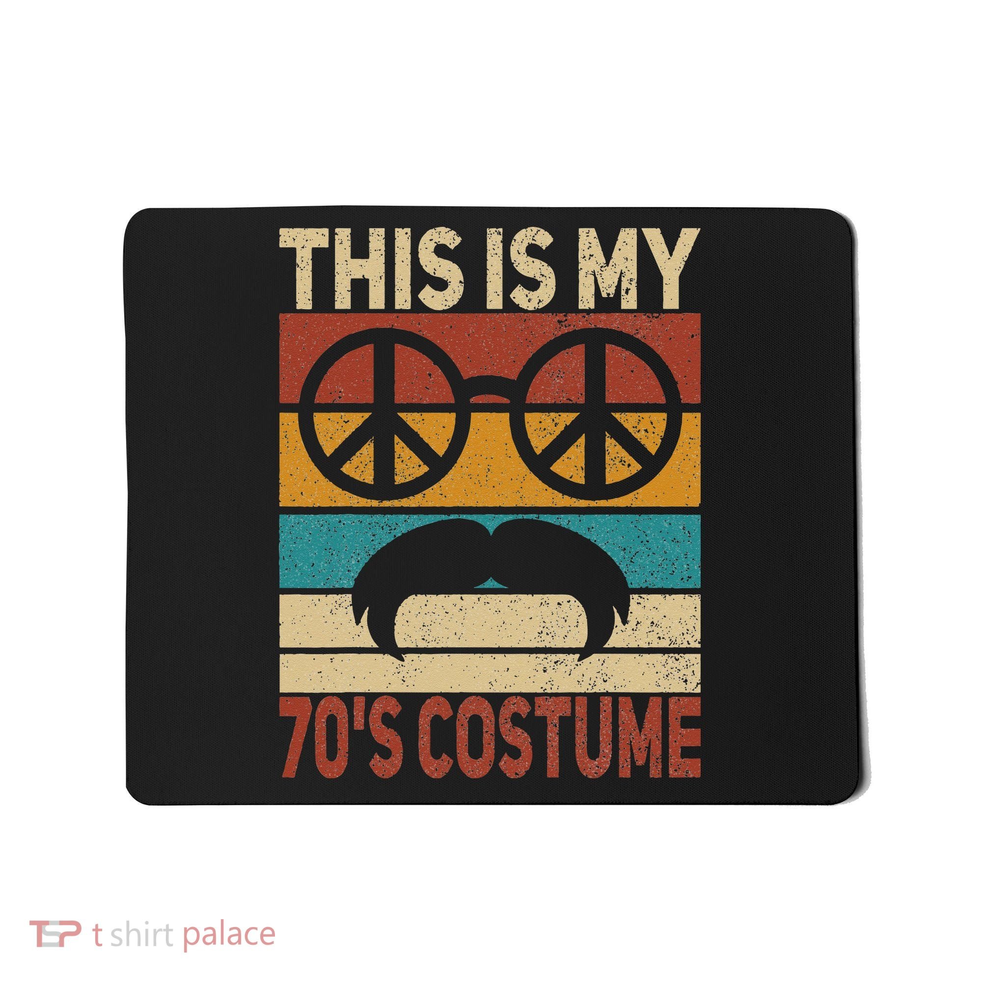 This Is My 70s Costume 70 Styles Men 70s Disco 1970s Outfit Mousepad