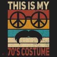 This Is My 70s Costume 70 Styles Men 70s Disco 1970s Outfit Hat thumb 2