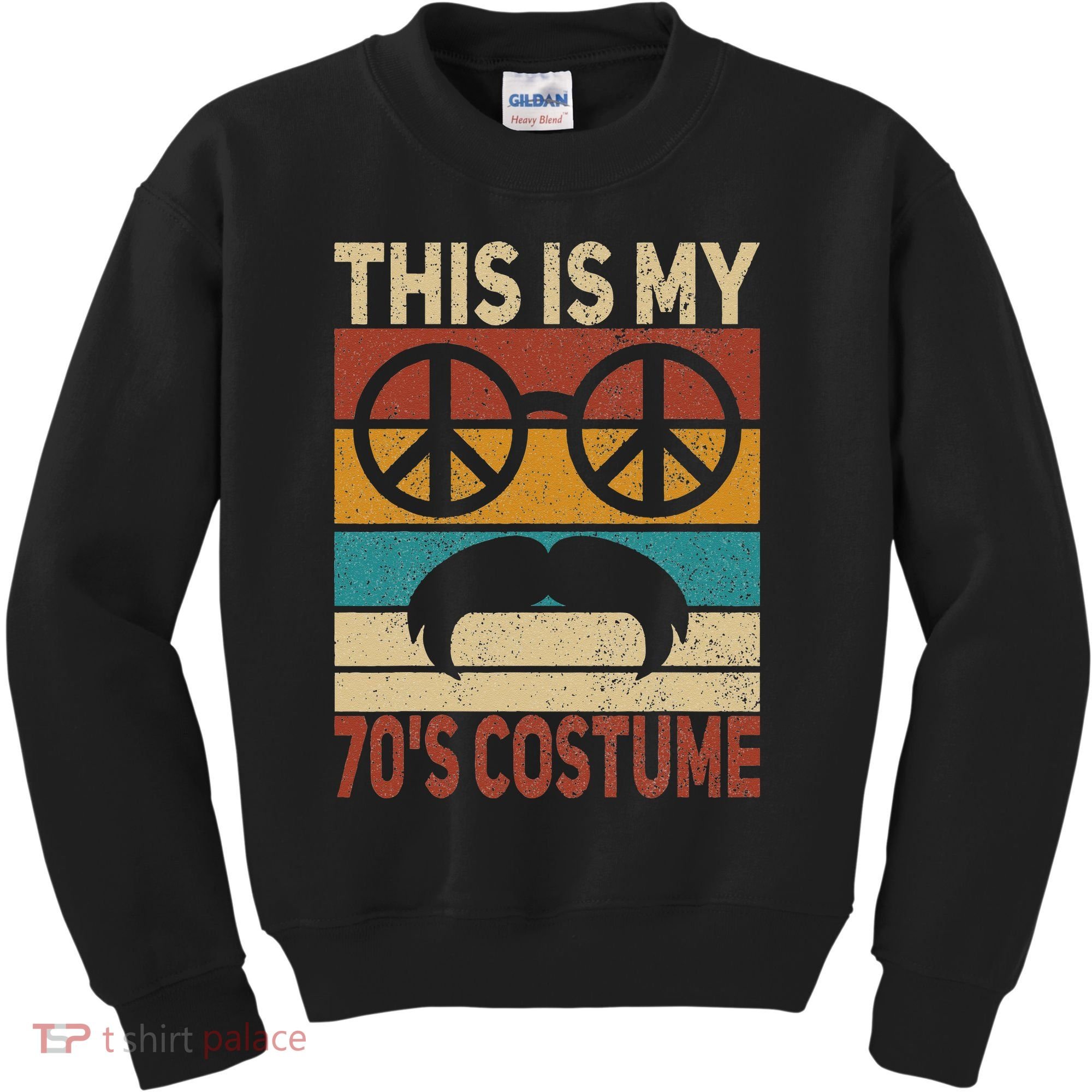 This Is My 70s Costume 70 Styles Men 70s Disco 1970s Outfit Kids Sweatshirt