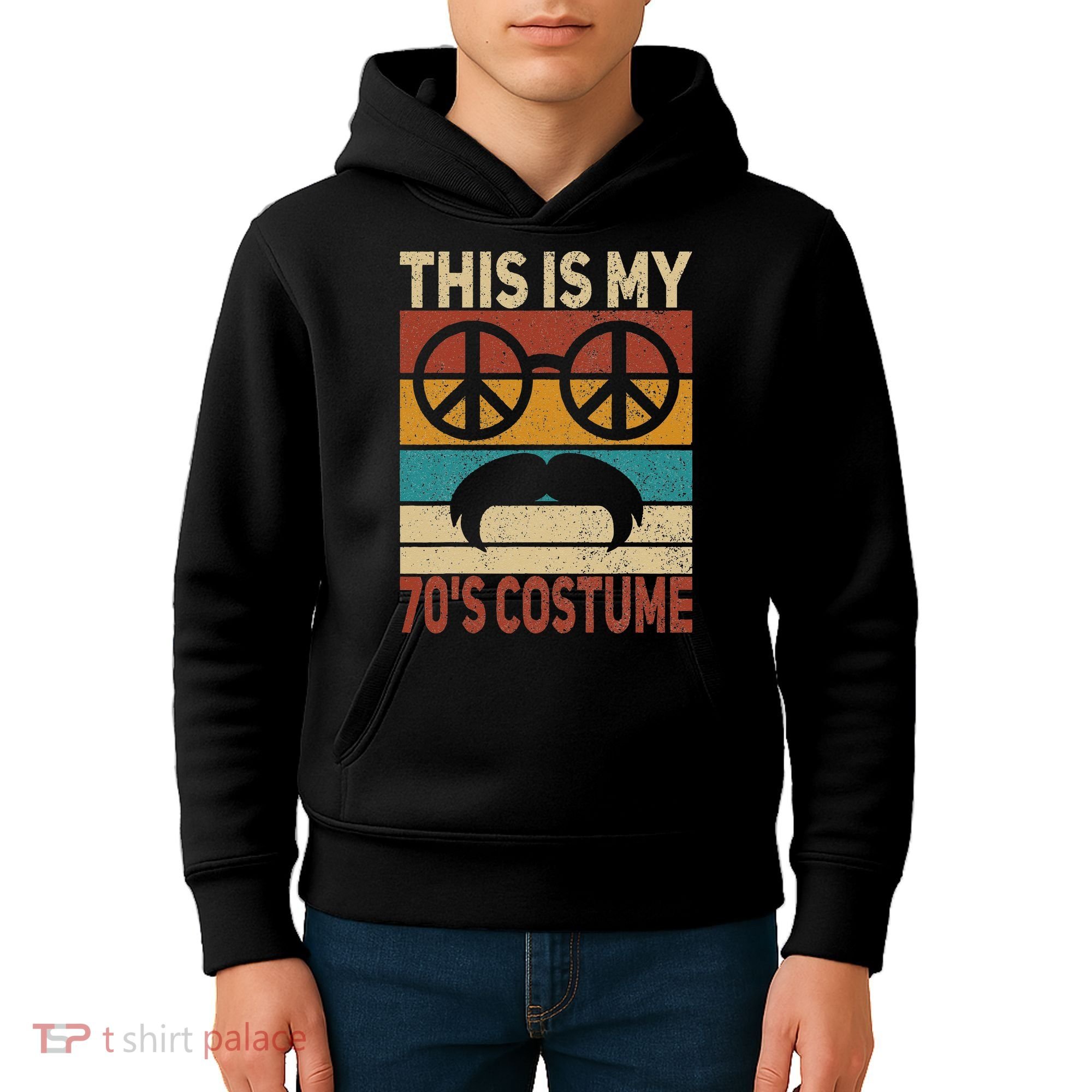 This Is My 70s Costume 70 Styles Men 70s Disco 1970s Outfit Kids Hoodie