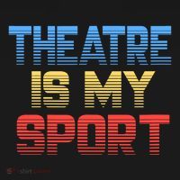 Theatre Is My Sport Funny Theater Gift Actor Actress Ornament thumb 1