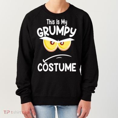 This Is My Grumpy Costume Funny Halloween Women's Sweatshirt