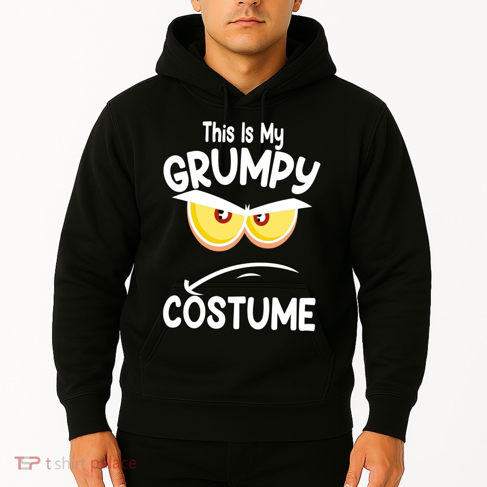 This Is My Grumpy Costume Funny Halloween Hoodie