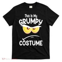 This Is My Grumpy Costume Funny Halloween T-Shirt thumb 0