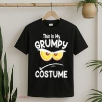 This Is My Grumpy Costume Funny Halloween T-Shirt thumb 2