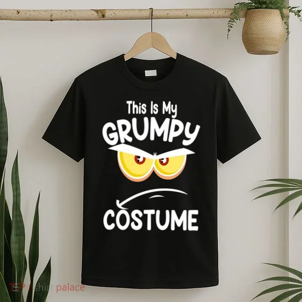 This Is My Grumpy Costume Funny Halloween T-Shirt