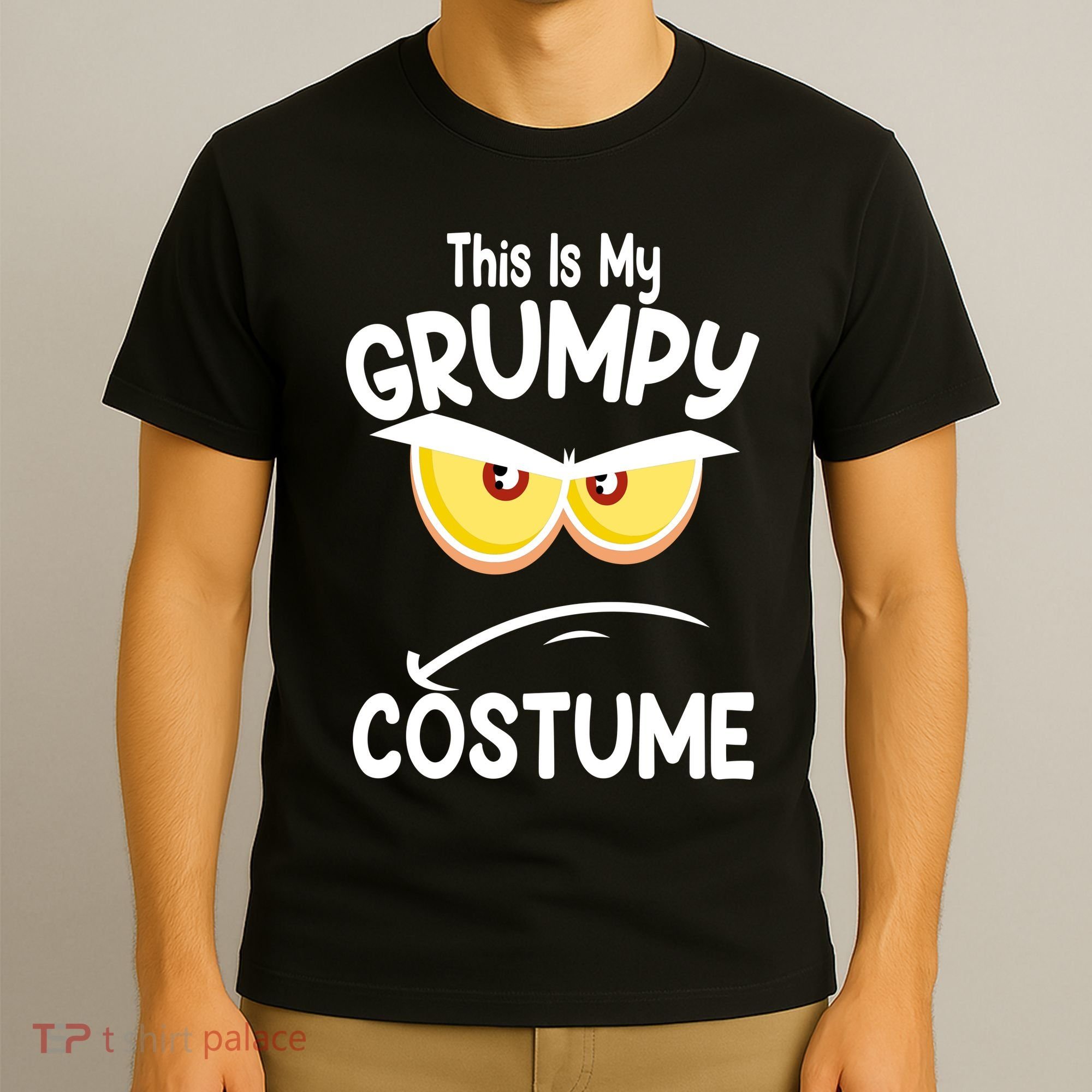 This Is My Grumpy Costume Funny Halloween T-Shirt