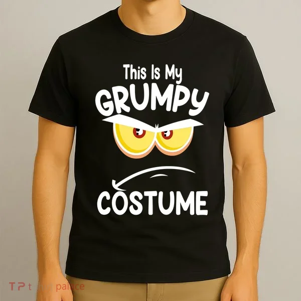 This Is My Grumpy Costume Funny Halloween T-Shirt