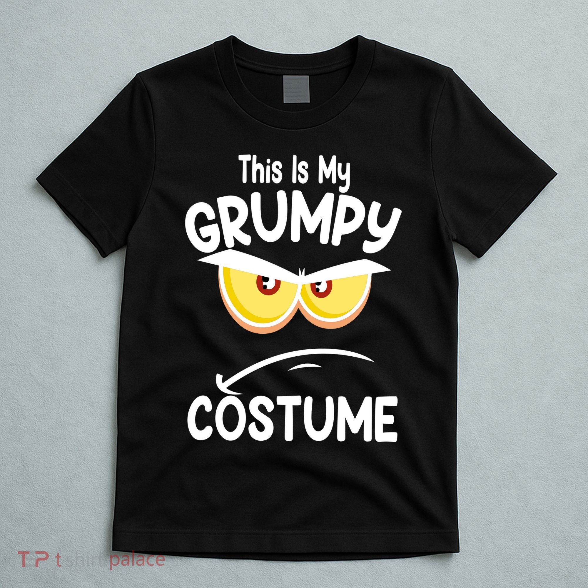 This Is My Grumpy Costume Funny Halloween T-Shirt