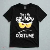 This Is My Grumpy Costume Funny Halloween T-Shirt thumb 5
