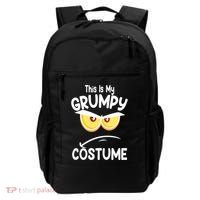 This Is My Grumpy Costume Funny Halloween Backpack thumb 0