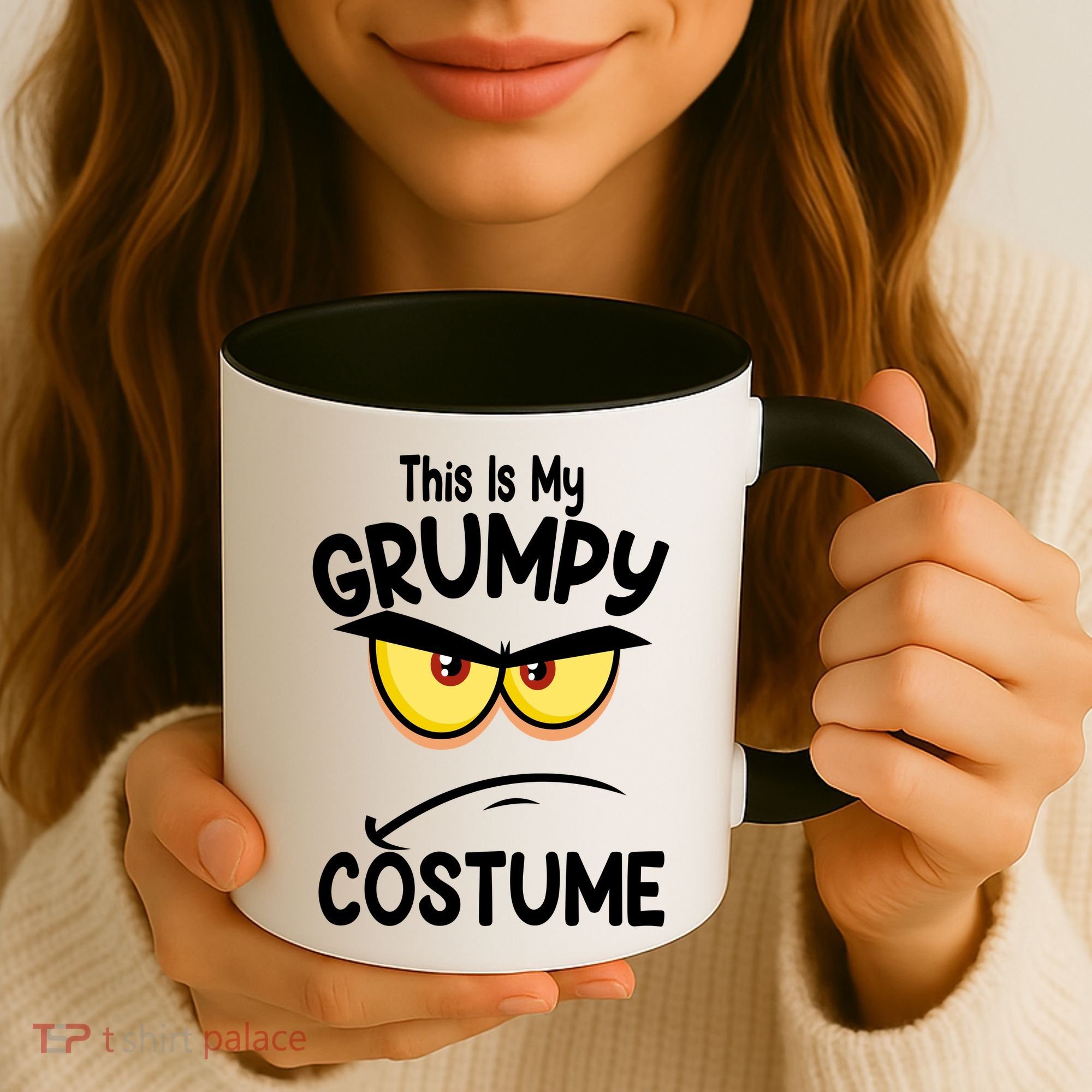 This Is My Grumpy Costume Funny Halloween Coffee Mug