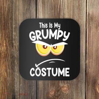 This Is My Grumpy Costume Funny Halloween Coaster