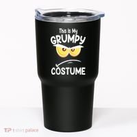 This Is My Grumpy Costume Funny Halloween Tumbler thumb 0