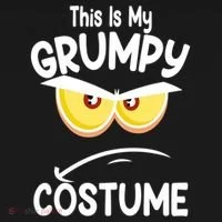 This Is My Grumpy Costume Funny Halloween Toddler Hoodie thumb 2
