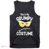 This Is My Grumpy Costume Funny Halloween Tank Top thumb 0