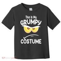 This Is My Grumpy Costume Funny Halloween Toddler T-Shirt thumb 0