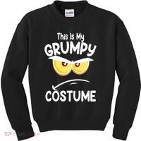 This Is My Grumpy Costume Funny Halloween Kids Sweatshirt thumb 0