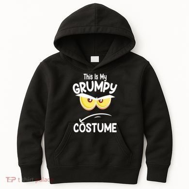 This Is My Grumpy Costume Funny Halloween Kids Hoodie