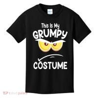 This Is My Grumpy Costume Funny Halloween Kids T-Shirt thumb 0