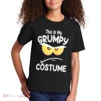 This Is My Grumpy Costume Funny Halloween Kids T-Shirt thumb 2