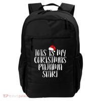 This Is My Christmas Pajama Shirt Backpack thumb 0