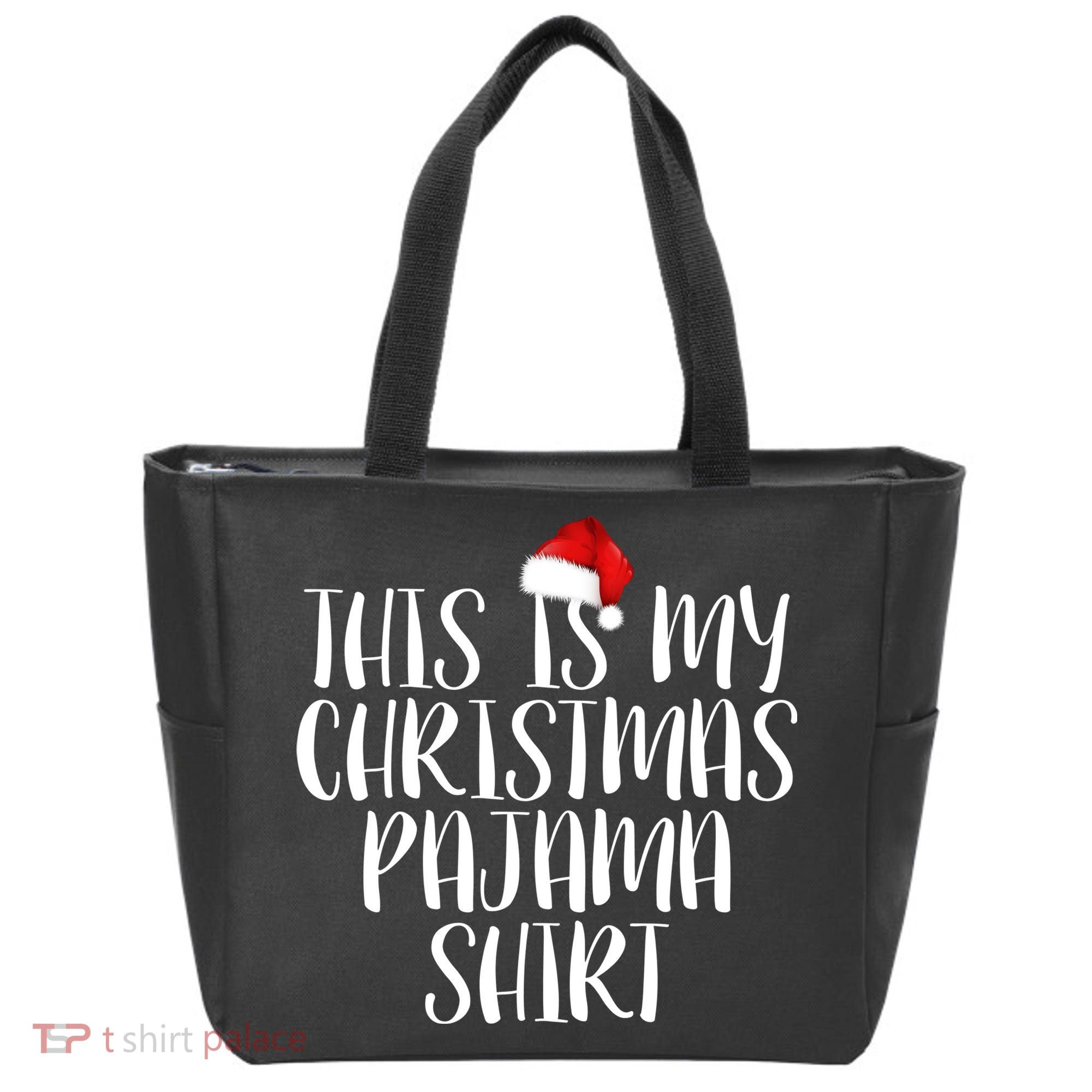 This Is My Christmas Pajama Shirt Tote Bag