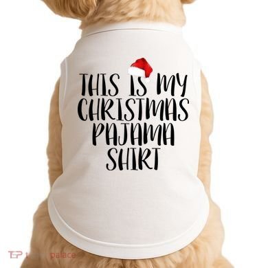 This Is My Christmas Pajama Shirt Doggie Tank