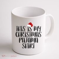 This Is My Christmas Pajama Shirt Coffee Mug thumb 1