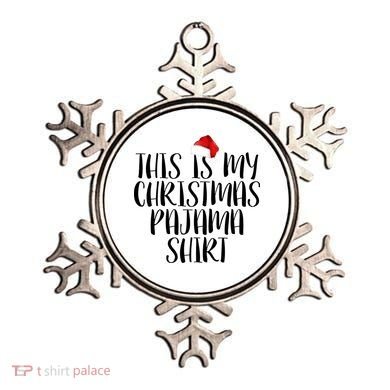 This Is My Christmas Pajama Shirt Ornament