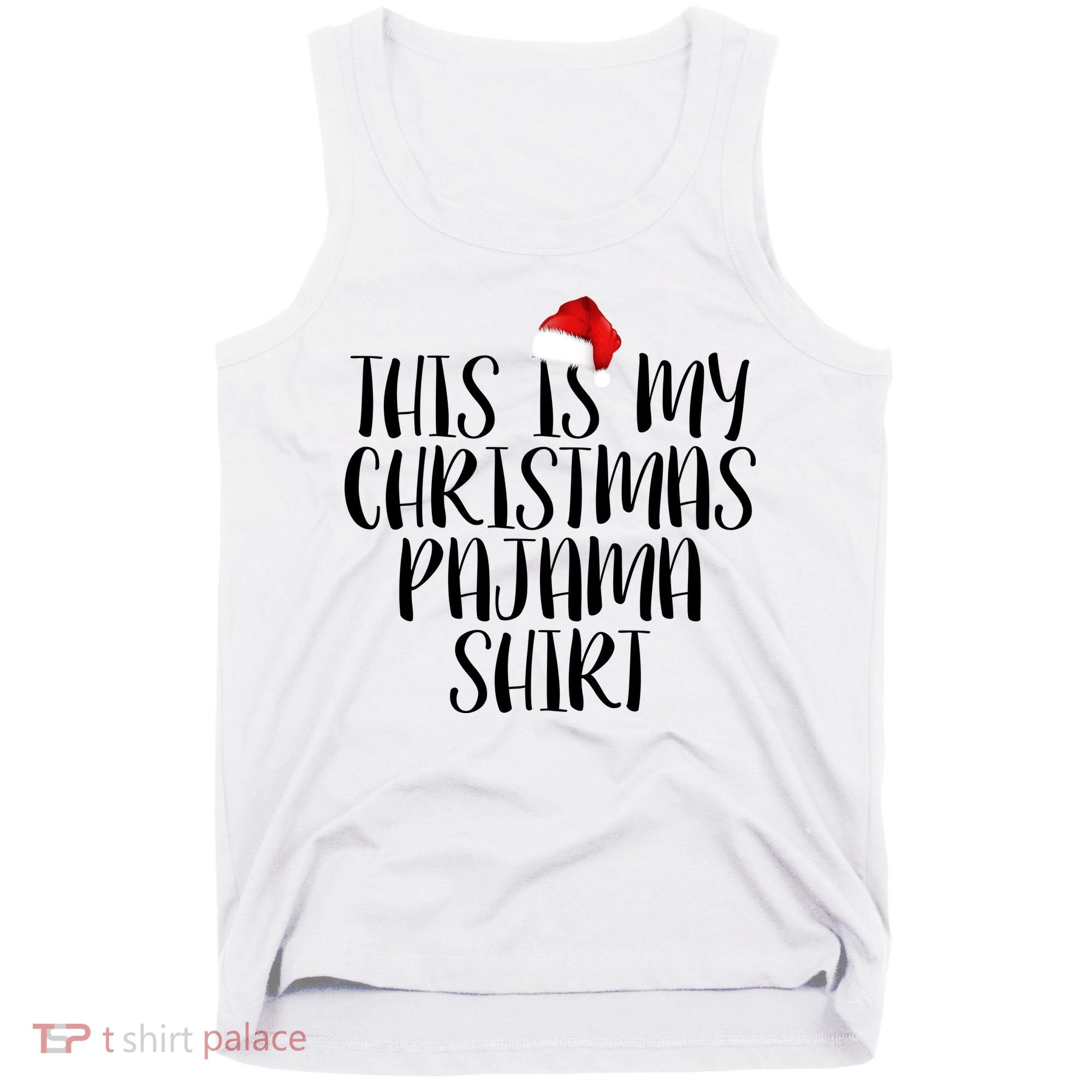 This Is My Christmas Pajama Shirt Tank Top