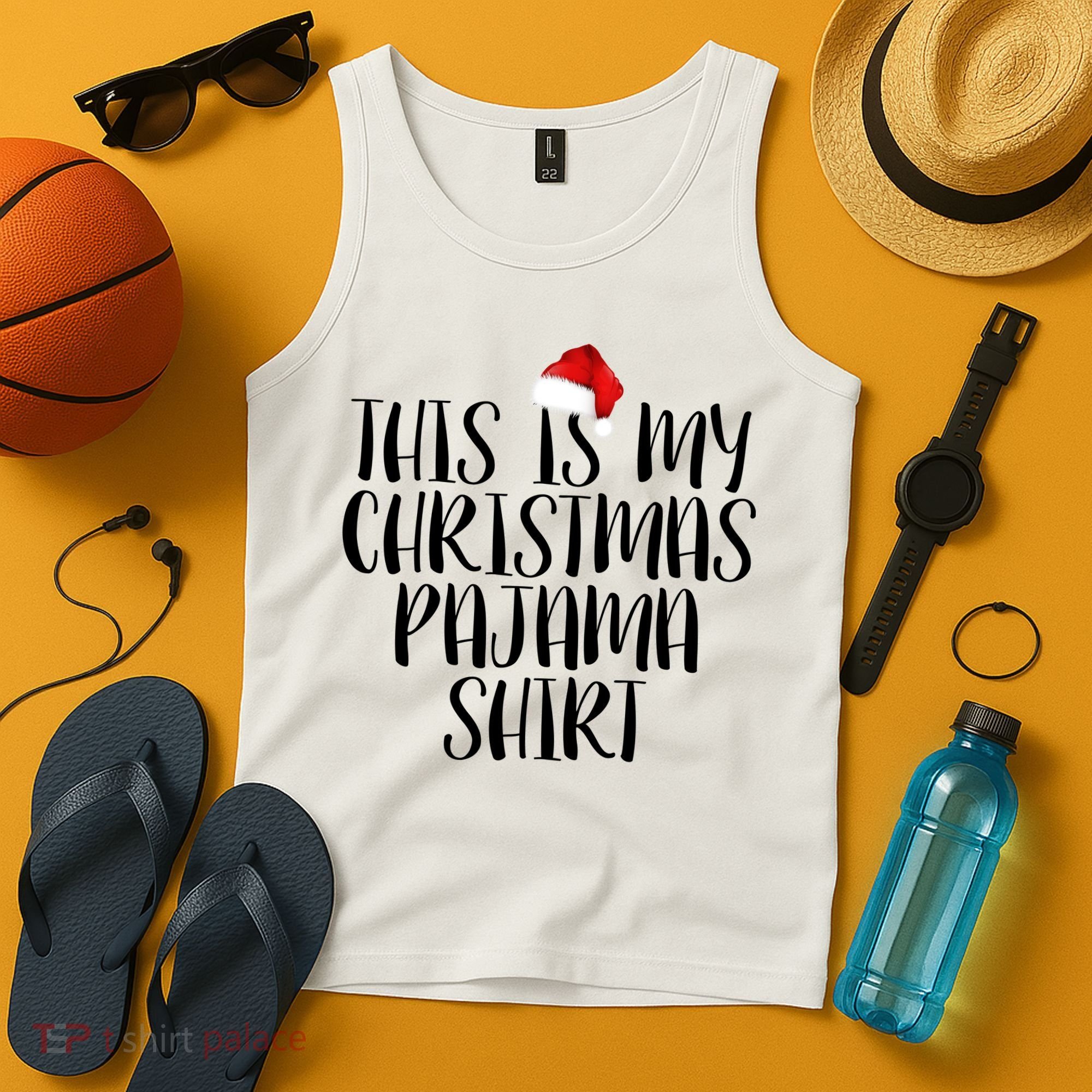 This Is My Christmas Pajama Shirt Tank Top