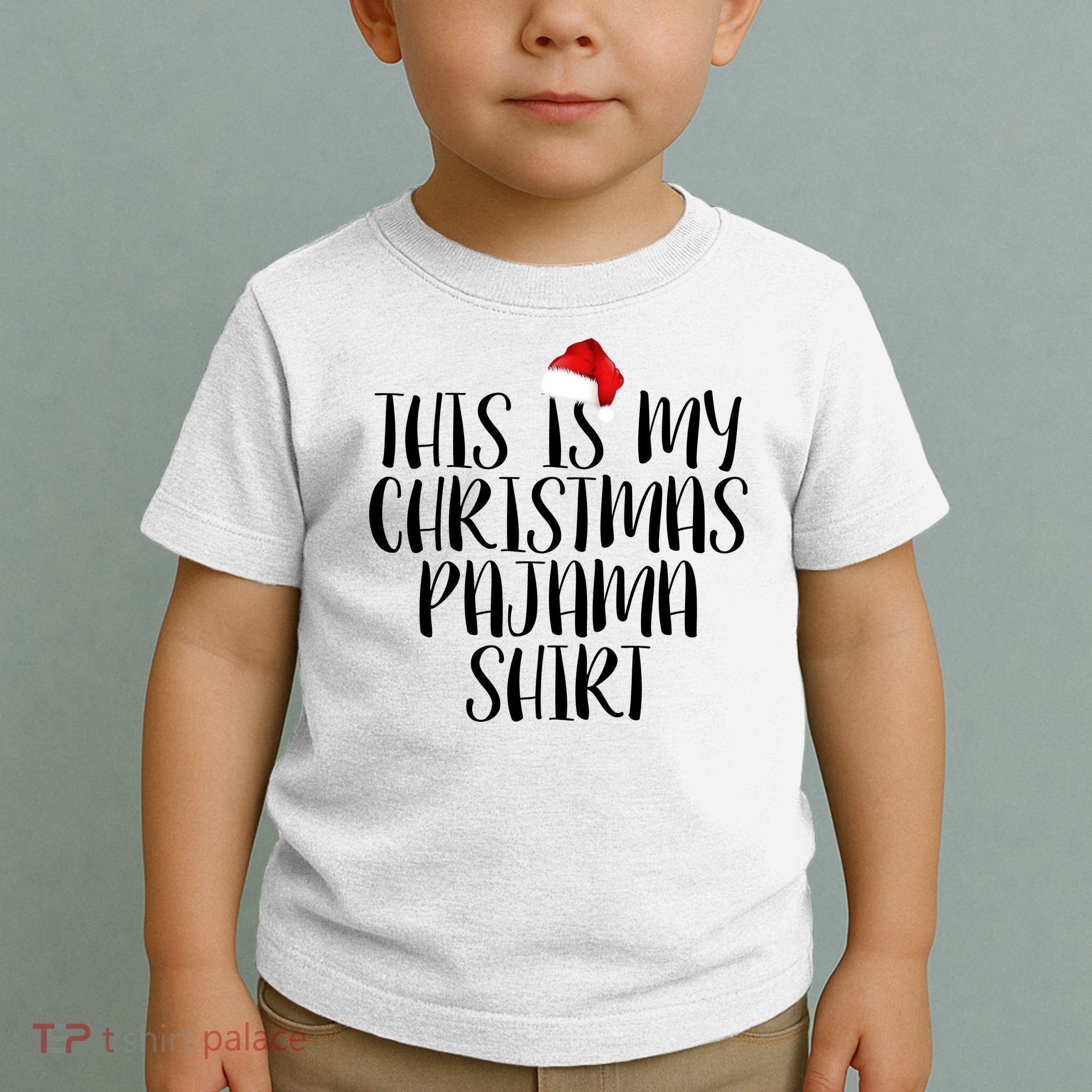 This Is My Christmas Pajama Shirt Toddler T-Shirt