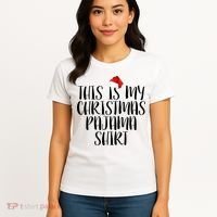 This Is My Christmas Pajama Shirt Women's T-Shirt thumb 4
