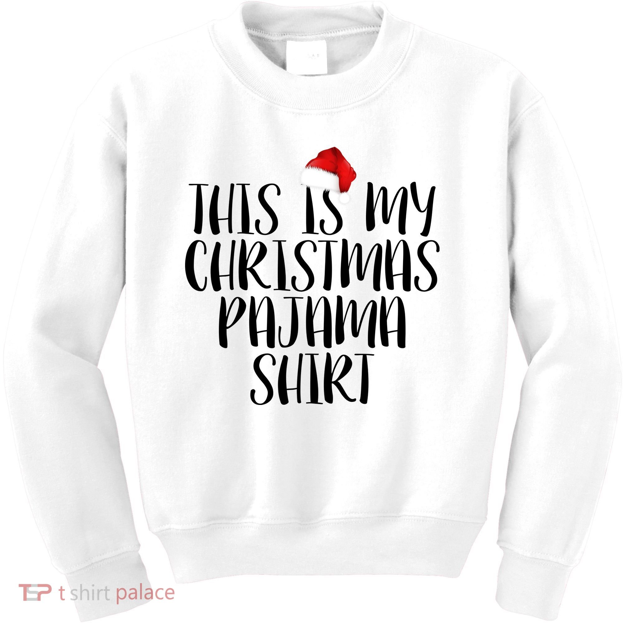 This Is My Christmas Pajama Shirt Kids Sweatshirt