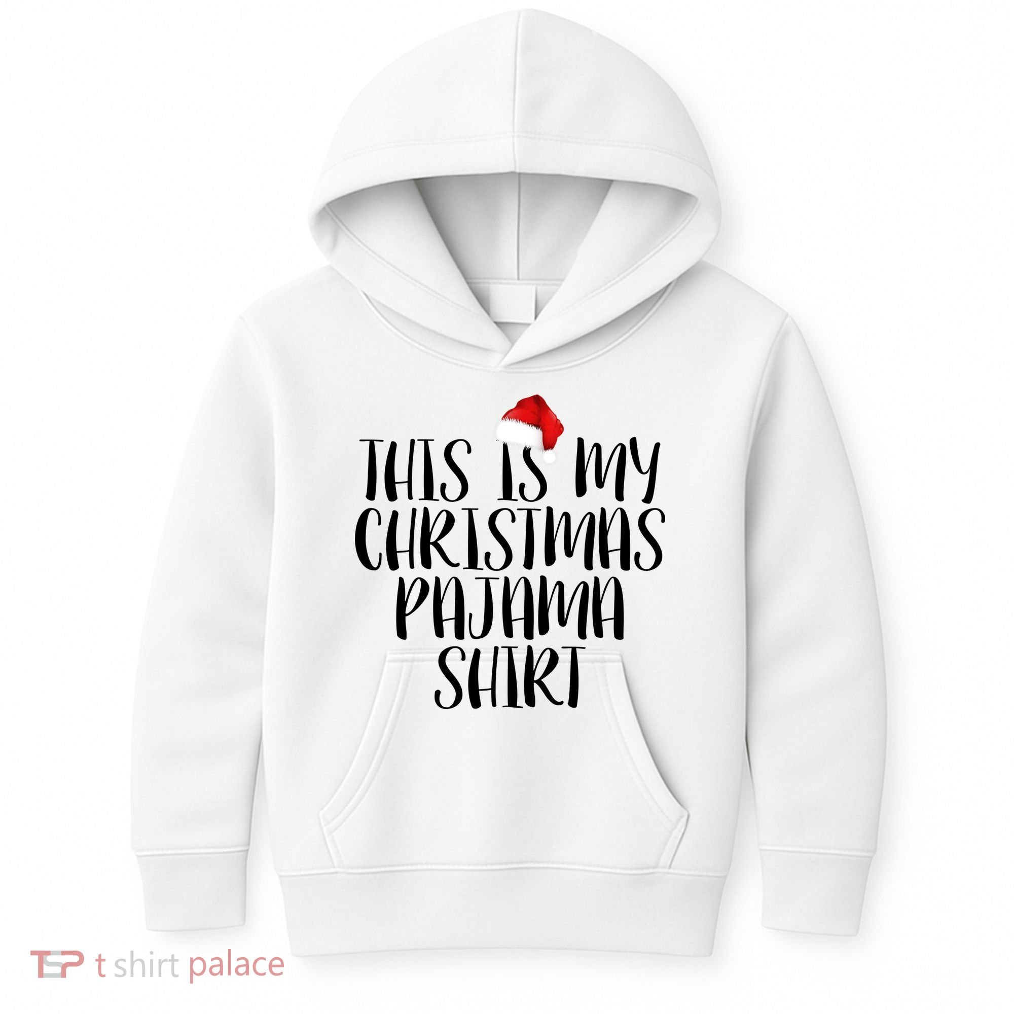 This Is My Christmas Pajama Shirt Kids Hoodie