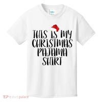 This Is My Christmas Pajama Shirt Kids T-Shirt thumb 0