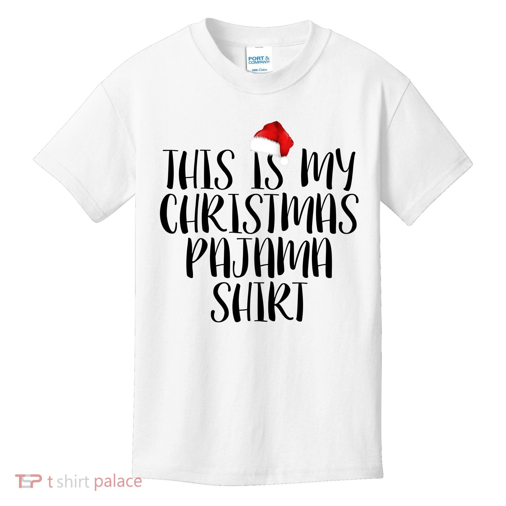 This Is My Christmas Pajama Shirt Kids T-Shirt
