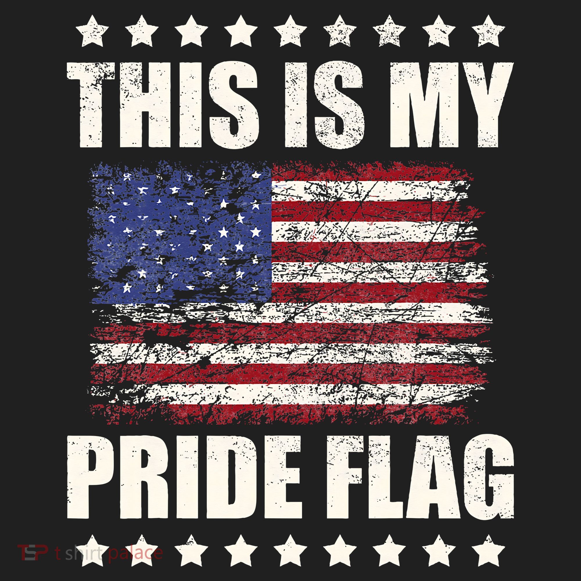 This Is My Pride Flag USA American 4th Of July Patriotic Hat