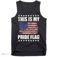 This Is My Pride Flag USA American 4th Of July Patriotic Tank Top thumb 0