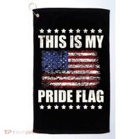This Is My Pride Flag USA American 4th Of July Patriotic Golf Towel thumb 0
