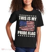 This Is My Pride Flag USA American 4th Of July Patriotic Kids T-Shirt thumb 2