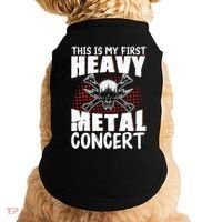 This Is My First Heavy Metal Concert Doggie Tank thumb 0