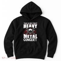 This Is My First Heavy Metal Concert Hoodie thumb 0